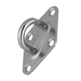 thumbnail image 4 of Marine Grade 304 Stainless Steel Diamond Pad Eye Plate for Boats/Yachts, 6mm Thick, Heavy Duty Boat Accessory, 4 of 8