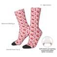 thumbnail image 4 of Bingfone Compression Socks for Women and Men Long Socks for Running Athletic Cycling Nurse- Crabs Starfish, 4 of 6