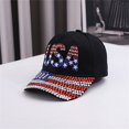 thumbnail image 2 of Breezora Sequins Casual Baseball Cap for Women Adjustable Breathable Sports Hat Outdoor Jogging Accessory, 2 of 7