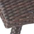 thumbnail image 4 of Kselythan Rattan Night Stand, Square Mid-Century Modern Patio Side End Table Small Spaces Accent Coffee Table For Living Room Bedroom Office Balcony, 4 of 9