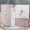 thumbnail image 6 of 20pcs Glitter Hollow Lace Invitations Cards Envelopes for Wedding Invite Bridal Shower Party Supplies, 6 of 21
