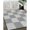 thumbnail image 2 of Ahgly Company Indoor Round Patterned Gray Goose Gray Area Rugs, 7' Round, 2 of 6