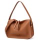 thumbnail image 2 of Bolso Hombro Casual JShteea Cuero PU Marrón, 2 of 7