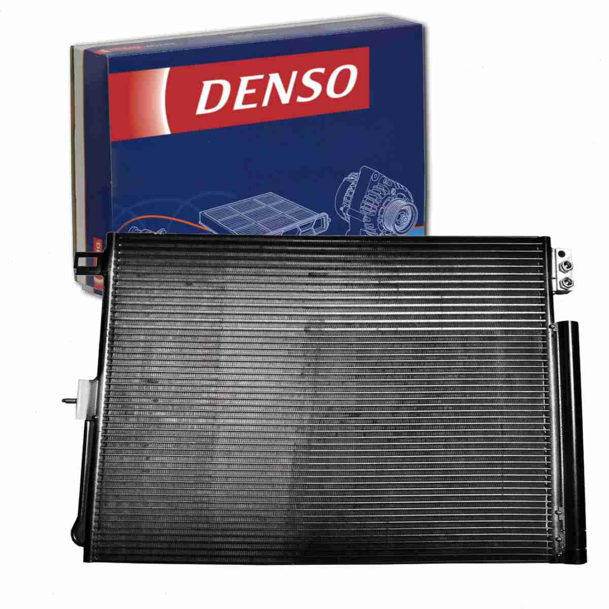 DENSO AC Condenser compatible with Jeep Grand Cherokee 3.6L 5.7L 6.4L