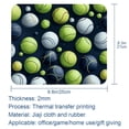 thumbnail image 5 of Tennis Desk Pad Mousepad Gaming Mouse Pad, Square 8.3x9.8 Inch Non-Slip Rubber Bottom Printed, Suitable for Office and Gaming, 5 of 6