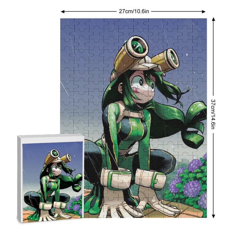 Tsuyu Asui Jigsaw Puzzle, Wood Puzzles Adult, 200 PCS Jigsaw
