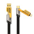 thumbnail image 3 of Cable de datos PD27W+65W 4 en 1 para Huawei, Apple, iPad, computadora portátil, cable de carga rápida, 3 of 5