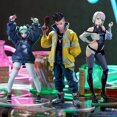 thumbnail image 2 of Ko Cyberpunk Edge Walker Lucy David Rebecca chasis de escritorio hecho a mano adorno montado en el coche modelo juguete anime animación periférico G, 2 of 5