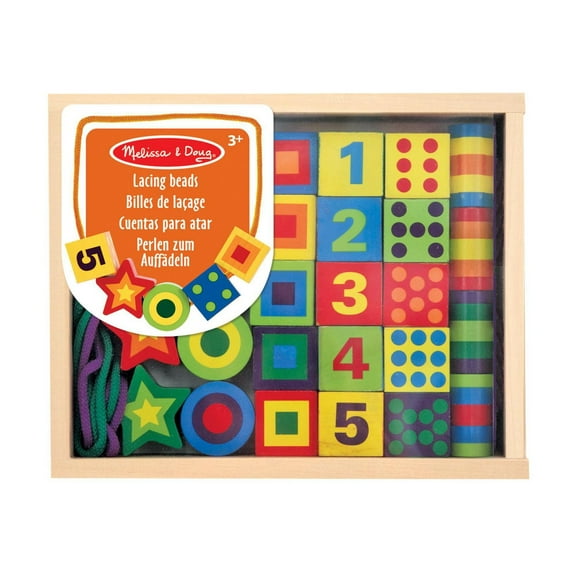 Melissa & Doug Lacing Beads