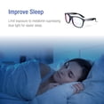 thumbnail image 5 of Blue Light Blocking Glasses - Gamer Glasses, Filter Blue Light from LCD/LED Screen and Computer, Eyewear for Sleep and Helps Prevent Eye Strain & Headaches, for Men and Women, 5 of 6