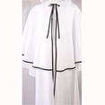 thumbnail image 4 of FNFYFH Renaissance Costumes Cloak with Hood Arm Holes Adults Medieval Hooded Cape for Halloween Cosplay, 4 of 8