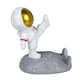 thumbnail image 1 of Soporte universal para teléfono móvil con diseño de astronauta, soporte de escritorio de resina B2 oro, 1 of 9