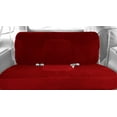 thumbnail image 2 of CalTrend Rear Solid Bench O.E. Velour Seat Covers for 1999-2002 Chevy/GMC Silverado 1500-3500 - CV112-02RS Red Monarch Insert with Classic Trim, 2 of 3