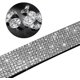 thumbnail image 2 of Rhinestone Dog Collar, Cute Dazzling Sparkling Soft Suede Leather Dog Cat Rhinestone Collar Crystal Diamond Pet Dog Puppy Collar(Red,XS), 2 of 4