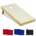 thumbnail image 1 of Costway 4'x 2' Portable Corn Hole Game Board Includes 8 Bean Bags Solid Wood, 1 of 10