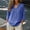 Light Violet, variant on 3/4 Sleeve T Shirts for Women Womens Shirts Dressy Casual Daily T Shirts Peasant Tops for Women Business Casual Outfits Womens Linen Tunic Tops Vintage Tunic Womens Casual Tops Black L