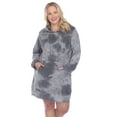 thumbnail image 2 of White Mark Women's Hoodie Sweatshirt Dress, 2 of 6
