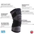 thumbnail image 2 of Rodillera de apoyo XCF para hombres y mujeres L, 2 of 4