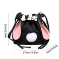 thumbnail image 3 of Yusimy Easter Rabbit Backpack Ornament Gift Backpack for Small Item Storage Outdoor Backpack Easter Festival Decoration, 3 of 6