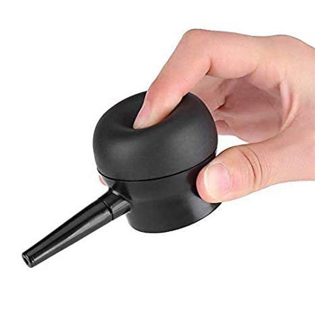 Boquilla de bomba de fibra ER para el cabello 1 pieza Negro