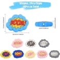 thumbnail image 2 of 18Pcs 9Styles Boom Cloud Silicone Beads Pen Beads Silicone Loose Spacer Beads for DIY Necklace Bracelet Earrings Keychain Crafts Jewelry Making, 2 of 8