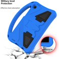 thumbnail image 6 of SaniMore Kiddie Series Case for Samsung Galaxy Tab A7 Lite 8.7" 2021 Model T220/T225 Cover with Screen Protector, Shockproof Lightweight Handle Stand Kids Friendly Protective Cases, Blue, 6 of 8