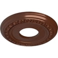thumbnail image 3 of Ekena Millwork 12 1/4"OD x 4"ID x 1 1/8"P Jackson Ceiling Medallion (Fits Canopies up to 7 3/8"), Hand-Painted Copper Penny, 3 of 8