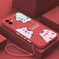 thumbnail image 1 of Sanrio-funda de teléfono con diseño de Hello Kitty para iPhone, carcasa bonita de gato pusheens para modelos 14, 13, 12, 11 Pro Max, Mini, X, XR, XS MAX, SE20, 8, 7 Plus, 6, 6S Plus zhangmengya LED, 1 of 2
