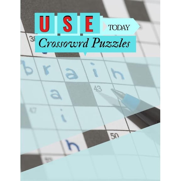 Use Today Crossowrd Puzzles : Classic CrissCross, Crosswords & Variety Puzzles Crossword Puzzles Books All Time Favorite Variety Favorites Brain (Paperback)