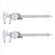 thumbnail image 1 of 2X Herramienta de Medición de Calibre Métrico de 0-150 mm Calibrador Vernier de Dial Calibrador Vernier A Prueba de Golpes de 0,02 mm (TGBK150-0-150MM), 1 of 8