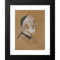thumbnail image 2 of Franz von Lenbach 11x14 Black Modern Framed Museum Art Print Titled - Karl Eduard Von Liphart (C. 1875), 2 of 5