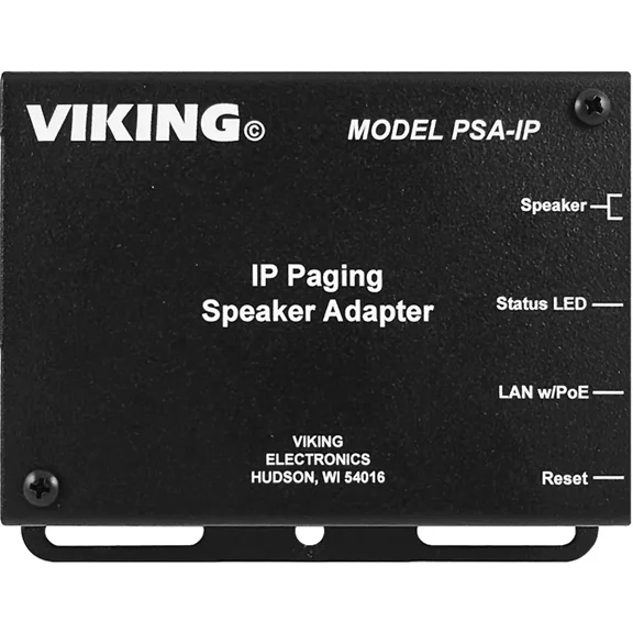 Viking Electronics VK-PSA-IP IP Paging Speaker Adapter