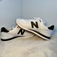thumbnail image 4 of New Balance U574FBS White Grey All Leather Men's Athletic Sneakers Size 9.5M DS, 4 of 6
