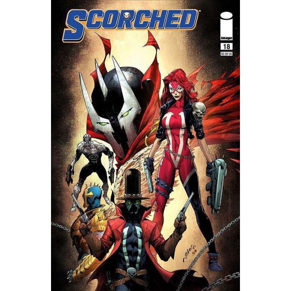 Scorched, The #18A VF ; Image Comic Book