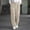 Beige, variant on WIZUTIZ Men's Drapey Relaxed Fit Dress Pants, Wrinkle-Resistant Straight Leg Business Casual Trousers for Office Work