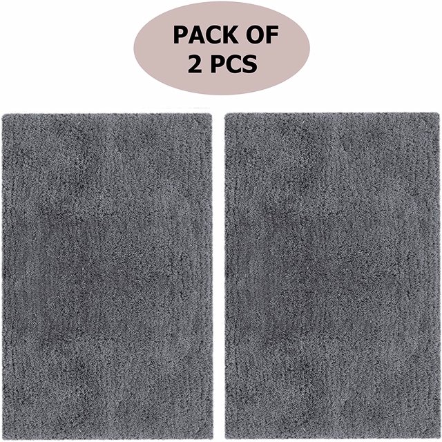 Accent Home Bathroom Rug Mat, Extra Soft Absorbent Premium Bath Rug