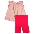 thumbnail image 2 of Baby Sara Infant Baby Girl Sleeveless Short Sets - Asst Fabrics Styles Colors 30674-12Months (fuchsia), 2 of 7