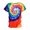 0-Multicolour139, variant on Tiijoy Toddler Boys Tie Dyed Short Sleeve T-Shirt Summer Casual Crewneck Tee, Sizes 2-3