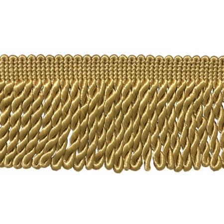 Download 7 Yard Value Pack - 3 Inch Long GOLD Bullion Fringe Trim, Style# BFS3 Color: C4 (21 Ft / 6.4M ...