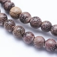 thumbnail image 3 of 5 Strand Natural Sandalwood Beads Strands Round Dyed 8mm Hole: 1mm 50pcs/strand 15.7 inch(40cm), 3 of 3