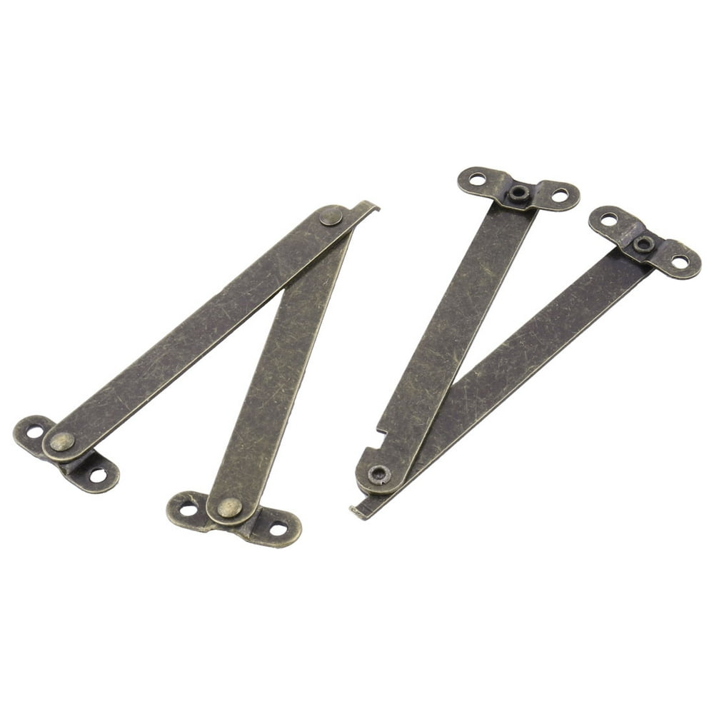 Uxcell Household Metal Closet Box Case Lift Up Lid Support Stay Hinge