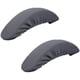 thumbnail image 2 of Funda para reposabrazos de silla Hilingoto, gris, material de oficina, lavable y desmontable, guantes elásticos para silla giratoria, artículos en liquidación, 1 par de fundas para reposabrazos., 2 of 2