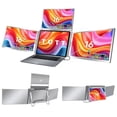thumbnail image 1 of TUTT 16” Quad Screen Extender | Single Cable Setup | 16:10 IPS | Stand-Alone Portable Monitor For Laptop Mac & Windows S788, 1 of 13