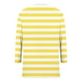 thumbnail image 5 of Jalioing 3/4 Sleeve Shirts for Women Casual Print V Neck Spring Summer Tees Tops Fashion Loose T Shirt Clothes, 5 of 9