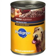 Pedigree: W/ Beef & Rice For Dogs Age 6+ Meaty Ground Dinner