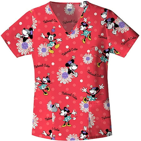 Minnie Natural Cutie V-neck Top
