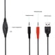 thumbnail image 5 of Auriculares Gaming TFixol Negro y Rojo, 5 of 8