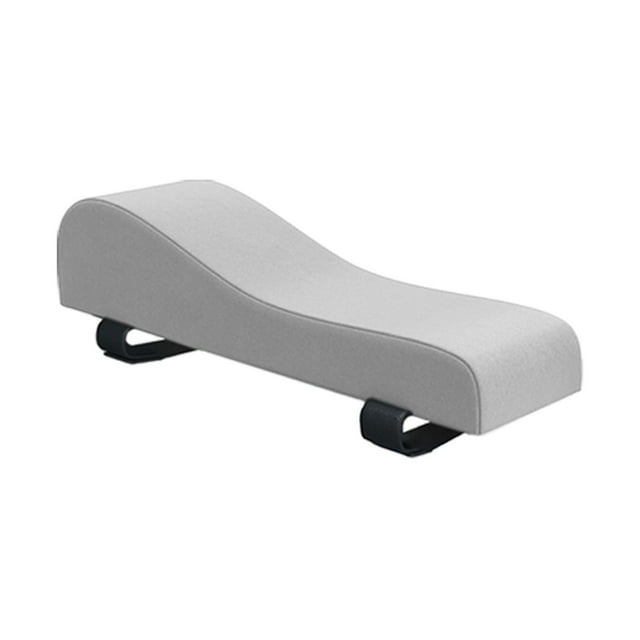 Almohadilla para reposabrazos de silla de oficina, cojín para reposabrazos, almohadilla para brazo de silla, cojín de codo de repuesto antideslizante, funda para reposabrazos para sofá Gris