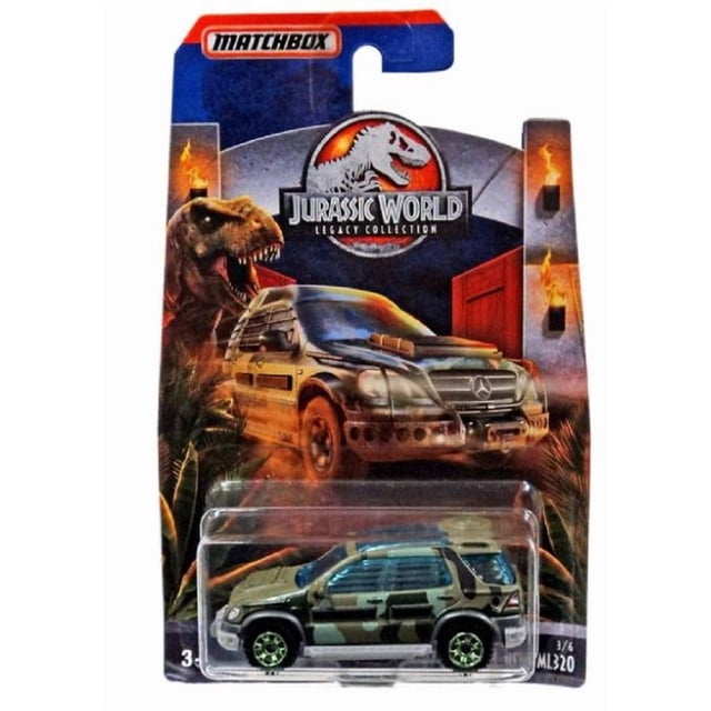 Auto de juguete Matchbox Jurassic World 97 Mercedes ML 320