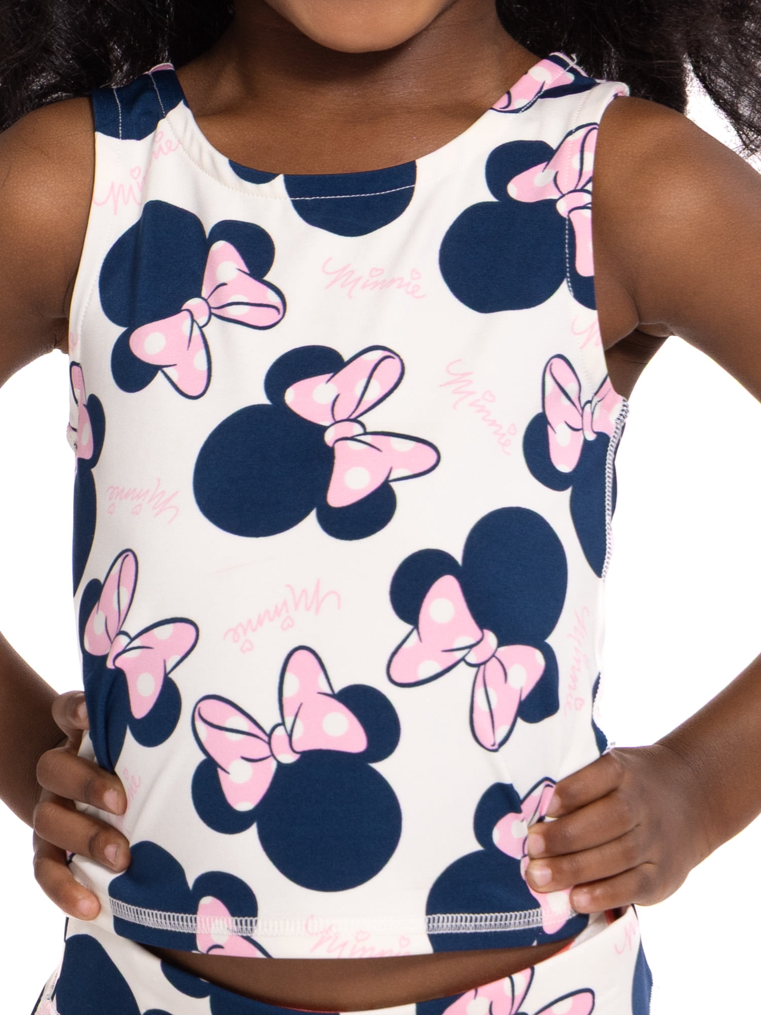 Minnie Mouse Toddler Girls' Active Tank Top and Skort Set, 2-Piece, Sizes 12M-5T
